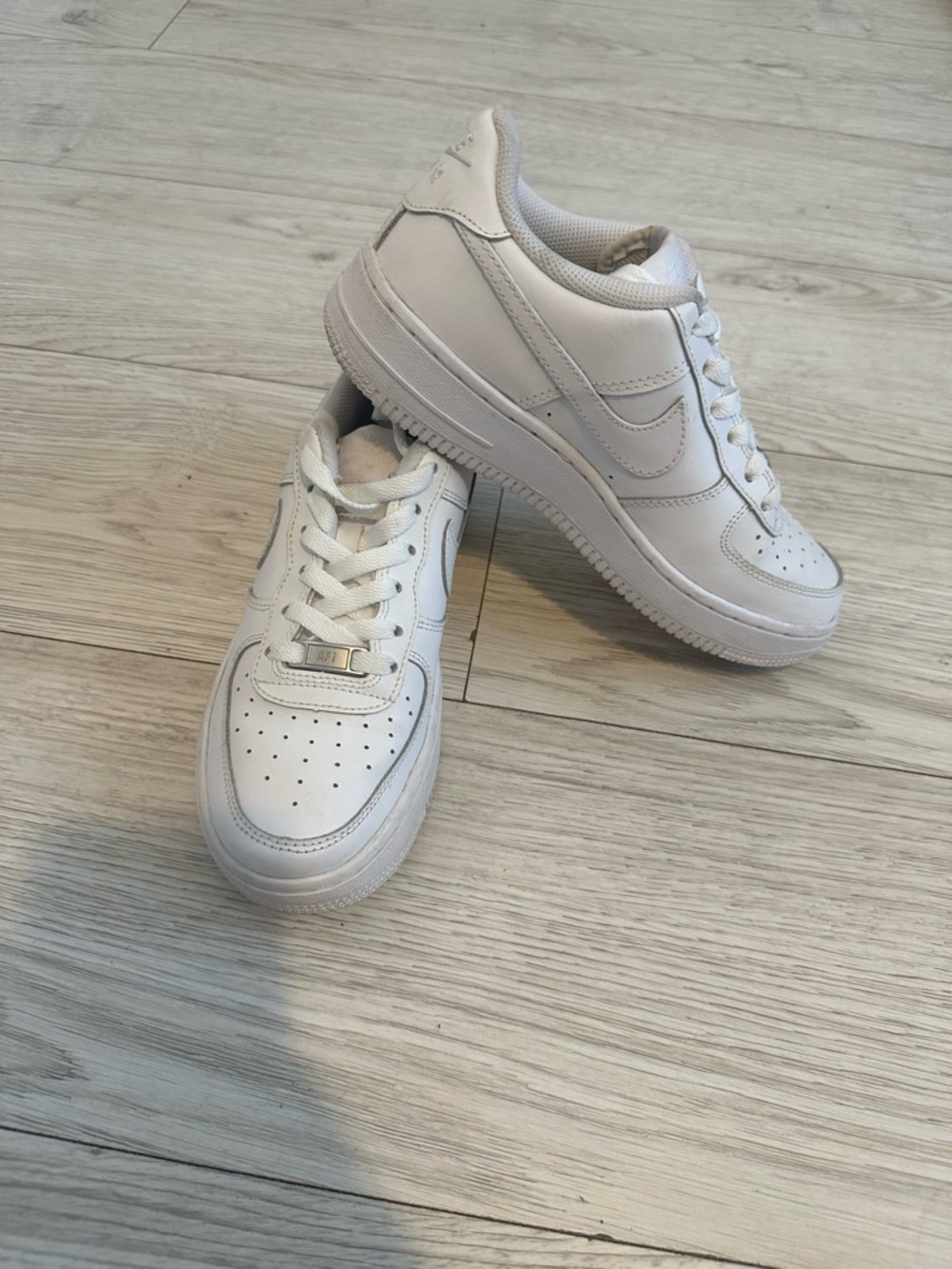 Nike white airforces